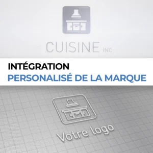 Intégration personnalisée de la marque